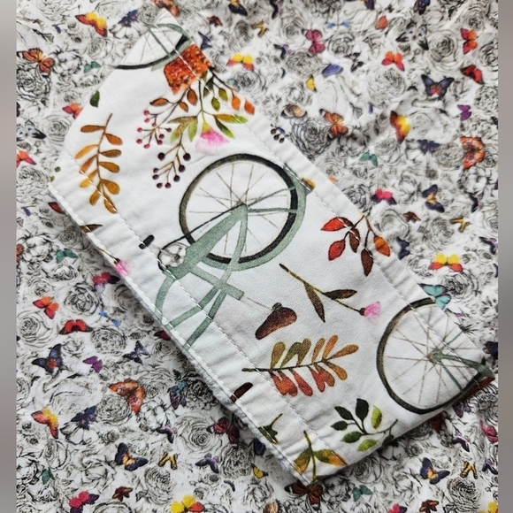 Portomar Slim Fit XXL Men's Button Down Micro Butterfly Print Flip Cuffs - Picture 5 of 8